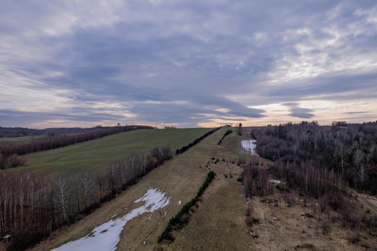 Gosciniec Na Stoku Pokoje 2,3,4 Osobowe, Cisza, Spokoj, Widok Na Stok Narciarski, Lasy, Laki Bobliwo Exterior foto